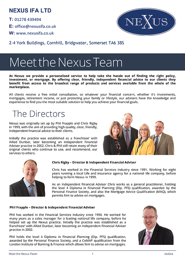 Meet the Nexus team